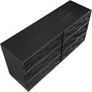 Meridian Weave Black Dresser IMAGE 7