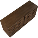 Meridian Weave Brown Dresser IMAGE 7