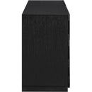 Meridian Scallop Black Dresser IMAGE 4