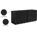 Meridian Scallop Black Dresser IMAGE 9