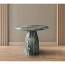 Meridian Cosenza Green 36" Marble Finish Concrete Dining Table IMAGE 3