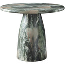 Meridian Cosenza Green 36" Marble Finish Concrete Dining Table IMAGE 5
