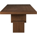 Meridian Anzio Brown Dining Table (3 Boxes) IMAGE 10