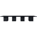 Meridian Belinda Black Modular Dining Table IMAGE 3