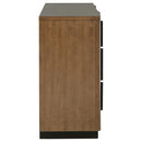 Coaster Furniture Terrace 224903 6-Drawer Dresser Cabinet - Ash Brown IMAGE 8