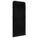 Coaster Furniture Arini 224339 Cane Weave Full Length Standing Floor Mirror - Black IMAGE 5