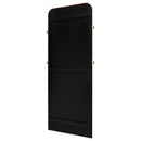 Coaster Furniture Arini 224339 Cane Weave Full Length Standing Floor Mirror - Black IMAGE 7