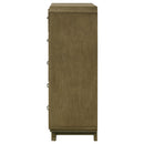 Coaster Furniture Amsbury 224275 5-Drawer Chest of Drawers - Nutmeg IMAGE 4