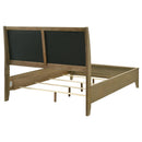 Coaster Furniture Granada 224921Q Upholstered Queen Panel Bed - Natural Pine IMAGE 3