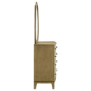 Coaster Furniture Granada 224923M 8-Drawer Dresser and Mirror - Natural Pine IMAGE 8