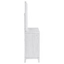Coaster Furniture Marielle 224843M 6-Drawer Dresser with Mirror - Distressed White IMAGE 8