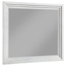 Coaster Furniture Marielle 224844 Dresser Mirror - Distressed White IMAGE 1