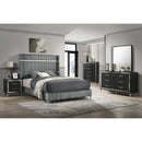 Coaster Furniture Lucia 224993M 6-Drawer Dresser and Mirror - Black IMAGE 10