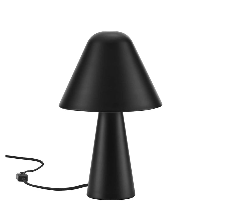 EEI-6529-BLK-Mushroom Table Lamp (Black)