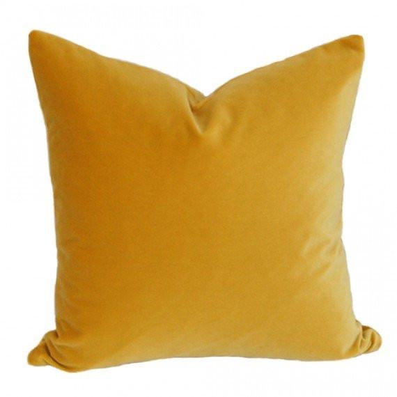 LUXE 22x22 PILLOW COVER-YELLOW