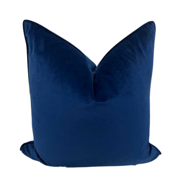 LUXE 22x22 PILLOW COVER-NAVY