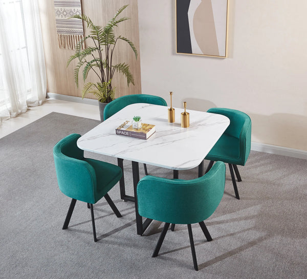 801GN DINING TABLE W/ 4 CHAIRS DINING