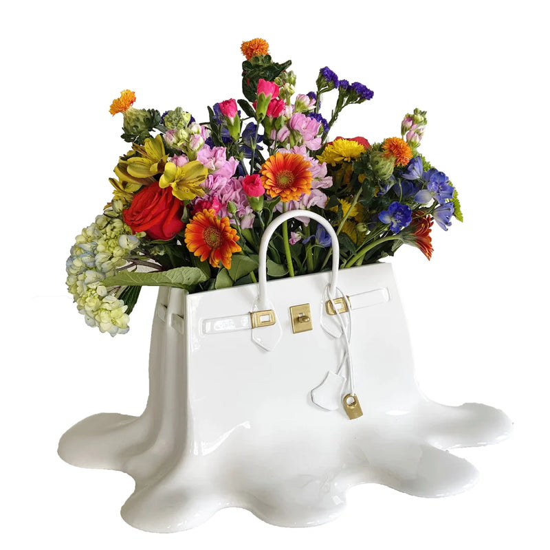 Luxe Forever “Birkin” Vase