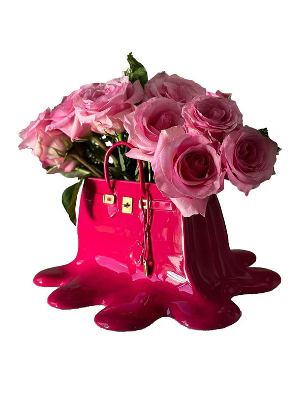Luxe Forever “Birkin” Vase