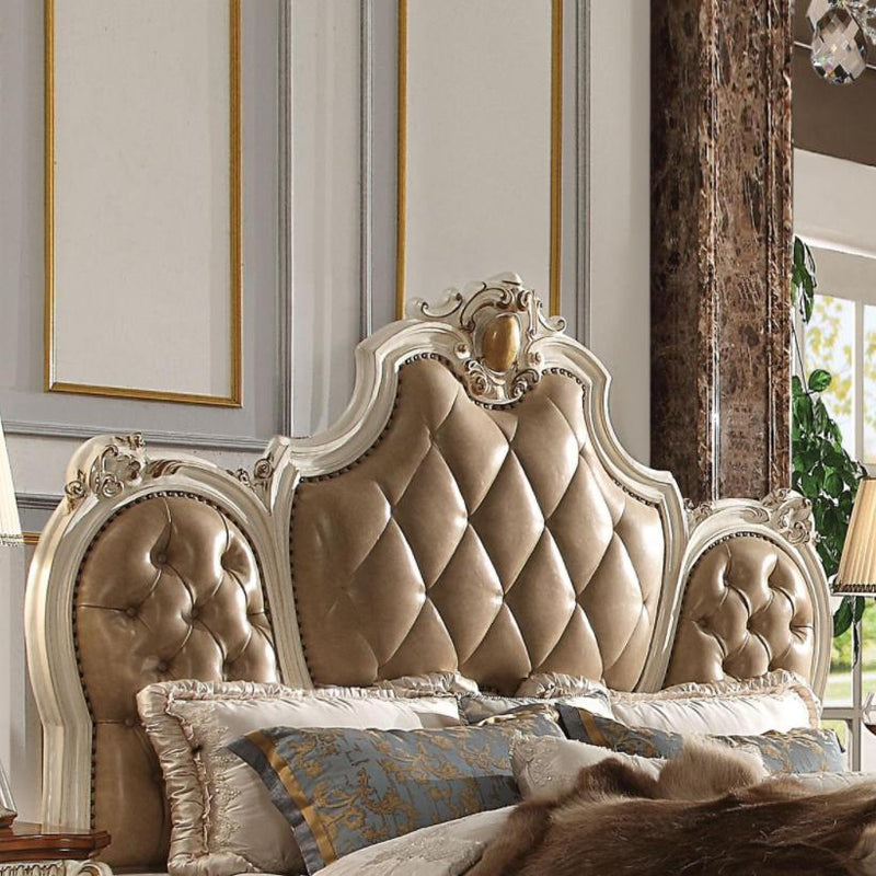 Acme Furniture Picardy King Upholstered Panel Bed 26897EK IMAGE 2