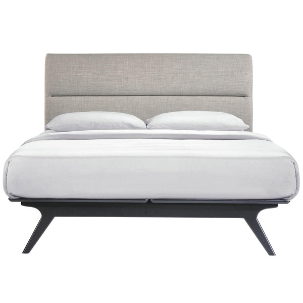 Modway Furniture Addison Full Upholstered Bed MOD-5320-BLK-GRY IMAGE 1