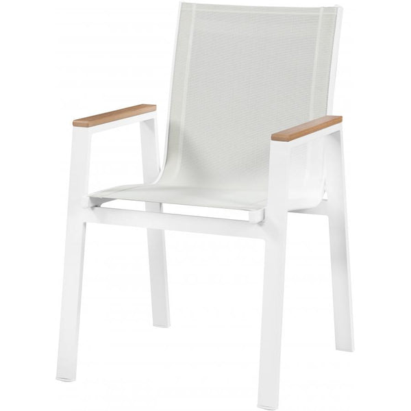 Meridian Outdoor Seating Dining Chairs 365White-AC IMAGE 1
