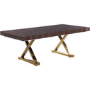 Meridian Excel Dining Table with Pedestal Base 996-T IMAGE 1