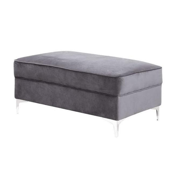 Acme Furniture Bovasis Fabric Ottoman LV00369 IMAGE 1