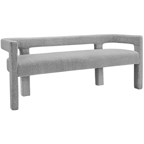 Meridian Home Decor Benches 865Grey IMAGE 1