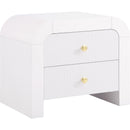 Meridian Artisto 2-Drawer Nightstand 888White-NS IMAGE 1