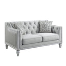 Acme Furniture Katia Stationary Fabric Loveseat LV01050 IMAGE 2