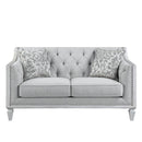 Acme Furniture Katia Stationary Fabric Loveseat LV01050 IMAGE 3