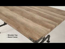 Acme Furniture Edina Dining Table with Trestle Base DN01057 EXTERNAL_VIDEO 1