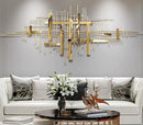 854 Metal Gold Wall Art Décor