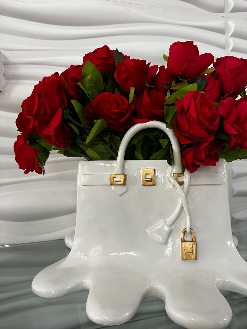 Luxe Forever “Birkin” Vase