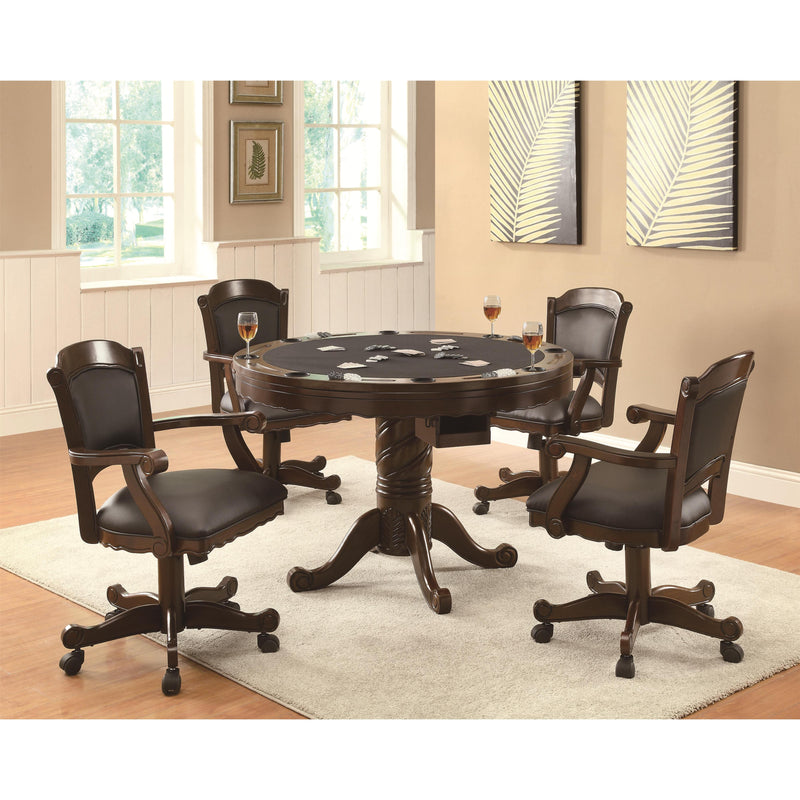  Coaster Furniture Turk 100871 5 pc Game Set IMAGE 2