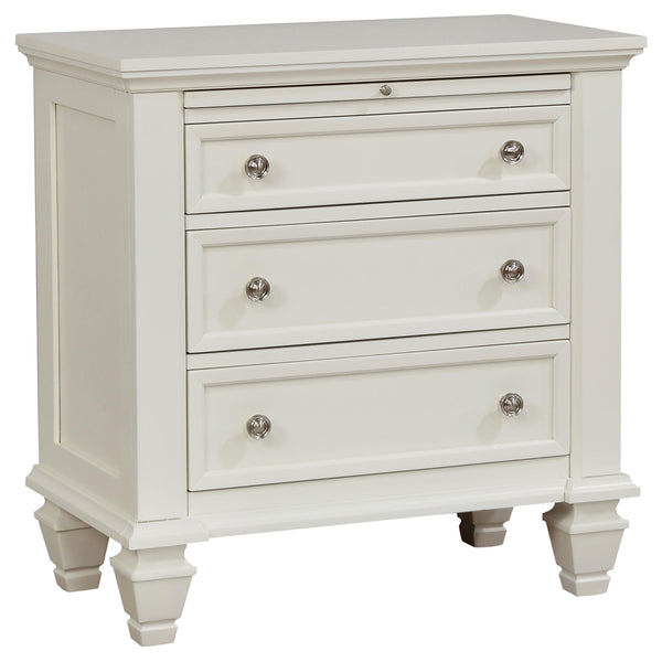 Coaster Furniture Sandy Beach 3-Drawer Nightstand 201302 IMAGE 1