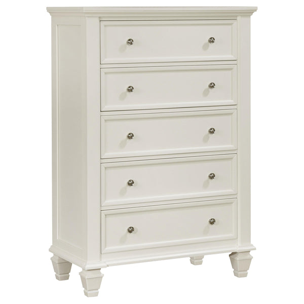 Coaster Furniture Sandy Beach 5-Drawer Chest 201305 IMAGE 1