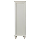  Coaster Furniture Sandy Beach 201308 8-Drawer Door Chest - Cream White IMAGE 3