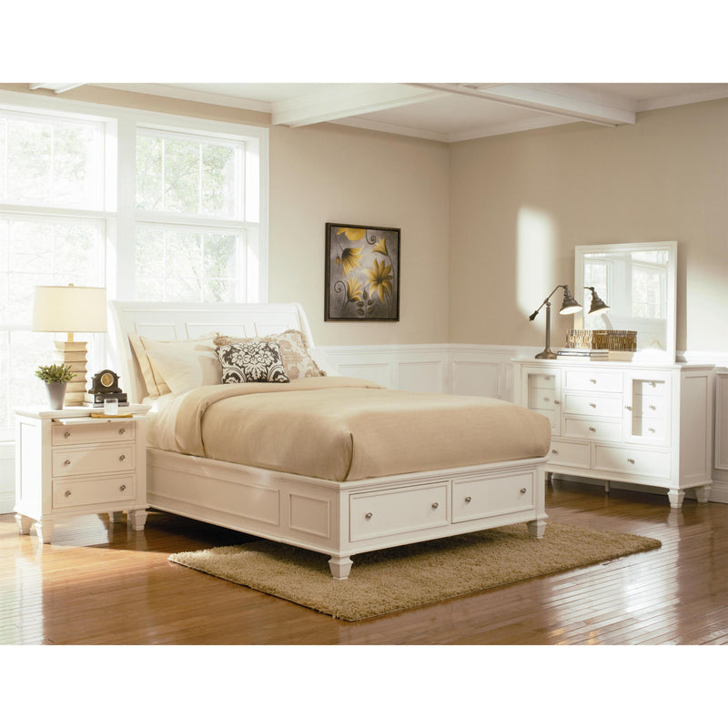 Coaster Furniture Sandy Beach California King Sleigh Bed with Storage 201309KW IMAGE 3