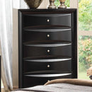  Coaster Furniture Briana 200705 5-Drawer Bedroom Chest - Black IMAGE 1