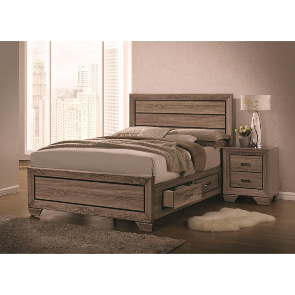 Coaster Furniture Kauffman 204190KE 7 pc King Panel Bedroom Set with Storage IMAGE 1