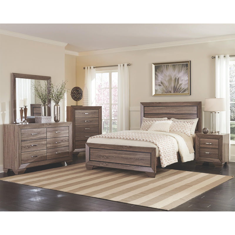 Coaster Furniture Kauffman 204190KE 7 pc King Panel Bedroom Set with Storage IMAGE 2