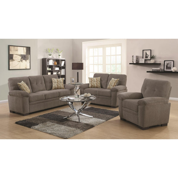 Coaster Furniture Fairbairn 506581 2 pc Living Room Set IMAGE 1