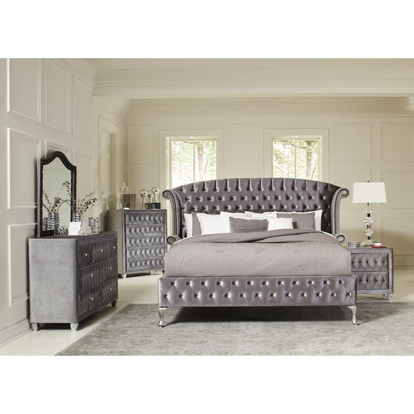 Coaster Furniture Deanna 205101Q 6 pc Queen Upholstered Bedroom Set IMAGE 1