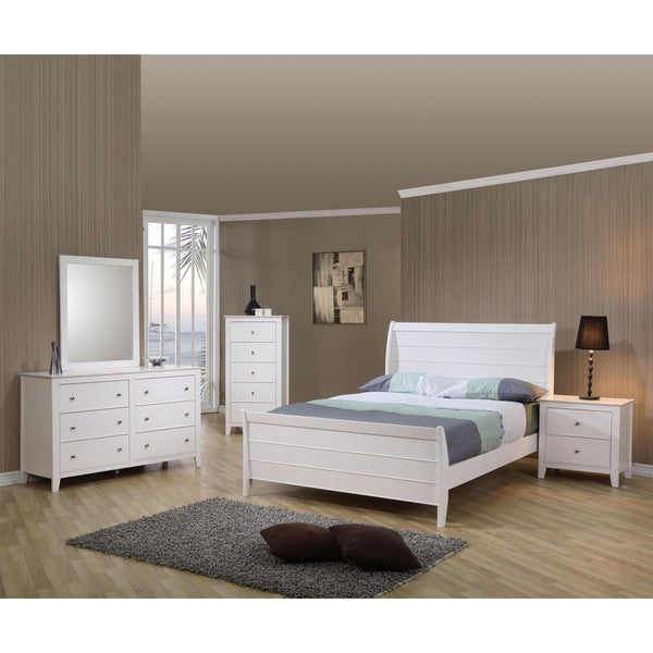 Coaster Furniture Selena 400231F 6 pc Full Sleigh Bedroom Set IMAGE 1
