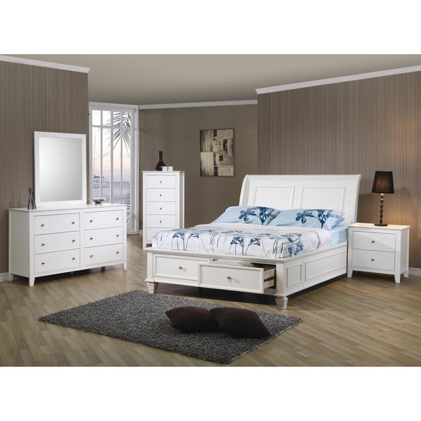 Coaster Furniture Sandy Beach 400239F 6 pc Full Sleigh Bedroom Set  with Storage IMAGE 1