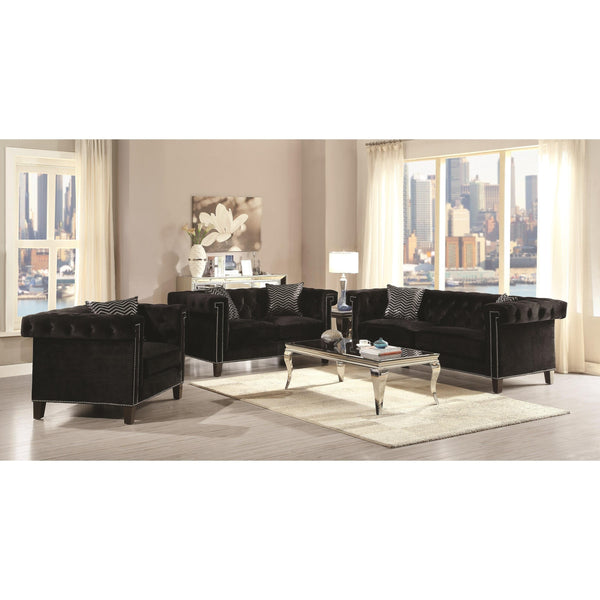 Coaster Furniture Reventlow 505817 3 pc Living Room Set IMAGE 1