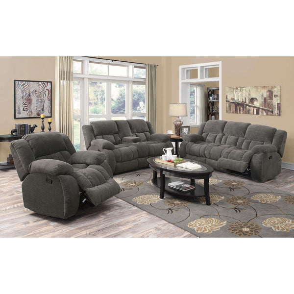 Coaster Furniture Weissman 601921 3 pc Reclining Living Room Set IMAGE 1