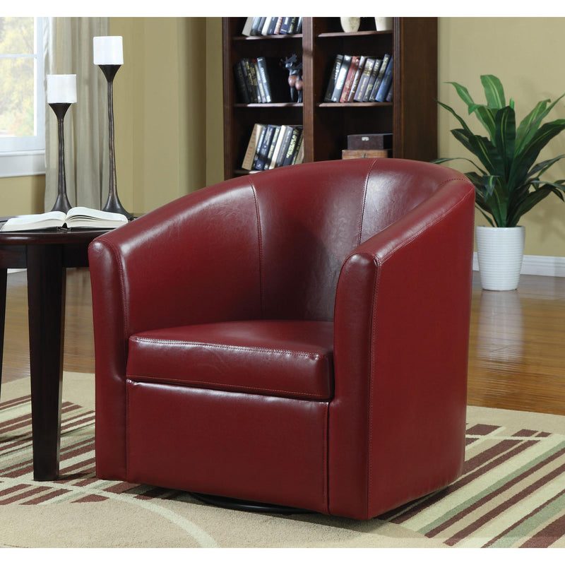 Coaster Furniture Swivel Fabric Accent Chair 902099 IMAGE 2